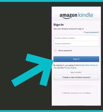 kindle login